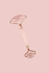DE-PUFF! ROSE QUARTZ JADE ROLLER TOOL