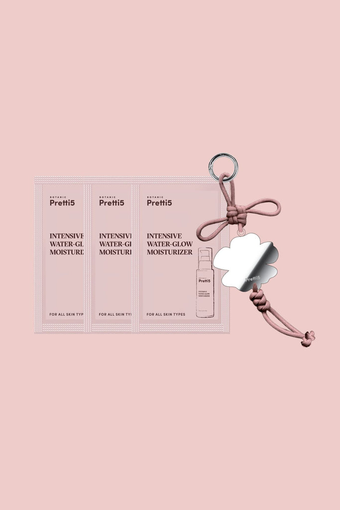 🎁 FREE SACHET - INTENSIVE WATER-GLOW MOISTURIZER 2ml x 3 + FREE PRETTI5 BAG CHARM x 1 (100% off)