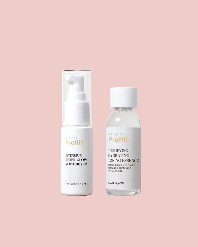 🎁PINK DIAMOND EXCLUSIVE OFFER - WORKSHOP DUO DEAL - FREE MINI PURIFYING HYDRATING TONING ESSENCE 30ml x1 + INTENSIVE WATER-GLOW MOISTURIZER 30ml x1 (FOR 2)