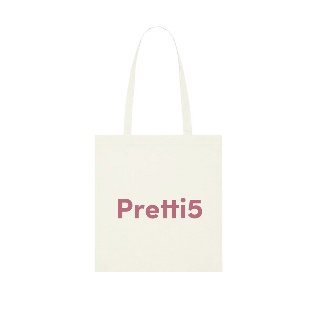 PRETTI5 LIMITED TOTEBAG (WHITE)