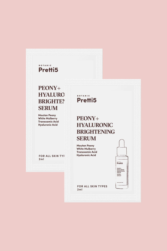 🎁 FREE SACHET - PEONY+ HYALURONIC BRIGHTENING SERUM - 2ml x 2