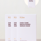 EVEN-TONE BRIGHTENING SERUM MASK (22ml x 5pcs) | BUY 3 GET 1 FREE