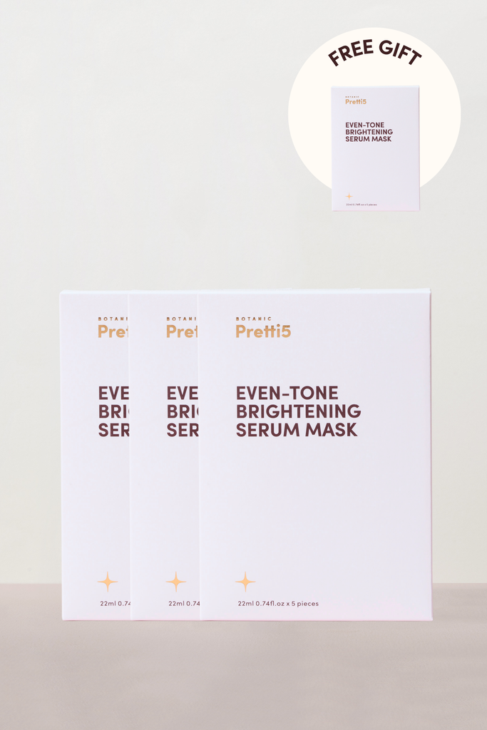EVEN-TONE BRIGHTENING SERUM MASK (22ml x 5pcs) | BUY 3 GET 1 FREE