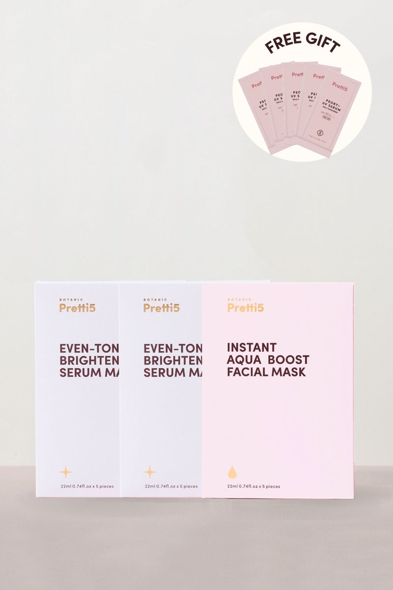 HYDRATING & GLOWY SKIN MASK SET