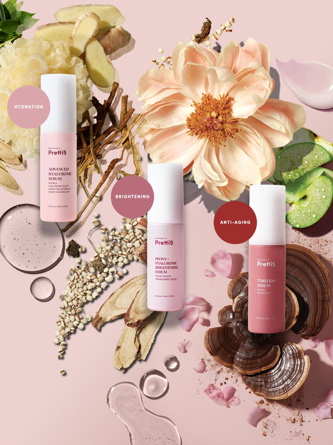 Natural Japanese Skin Care Products – Botanic Pretti5 – Pretti5 - HK