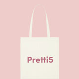 🎁 PRETTI5 LIMITED TOTEBAG (WHITE)