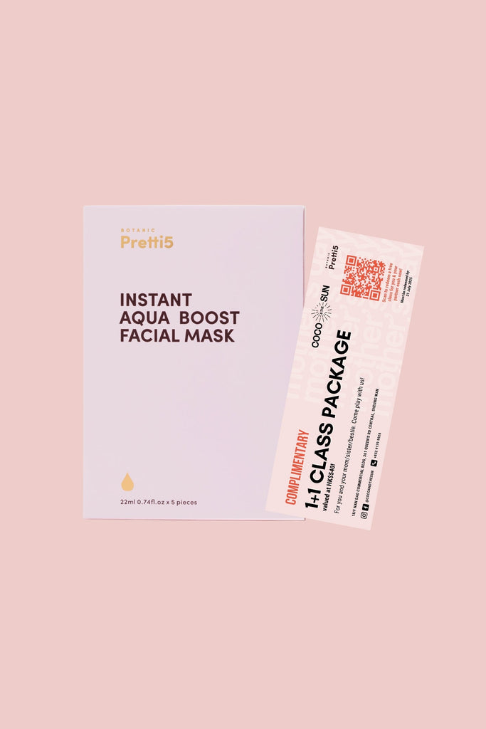 🎁 MOTHER'S DAY | FREE GIFT (AQUA FACIAL MASK x 1 BOX + YOGA PASS x 1)
