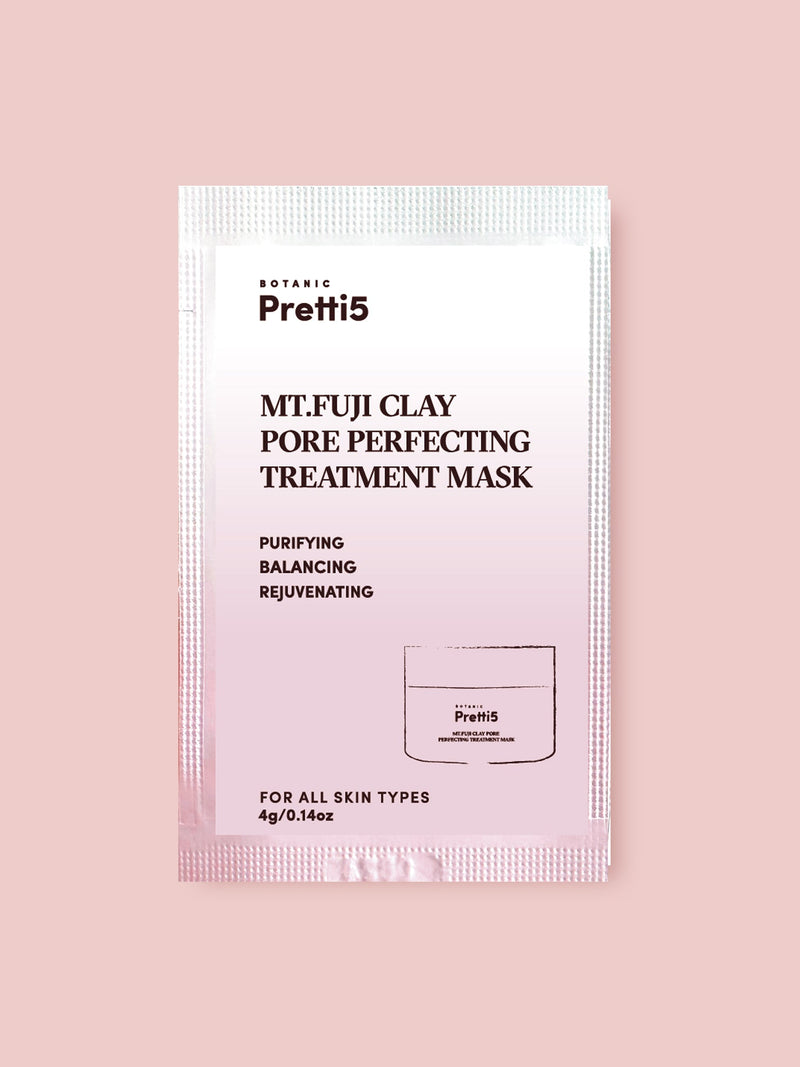 🎁 SACHET - MT. FUJI CLAY PORE PERFECTING TREATMENT MASK - 4g (100% off)