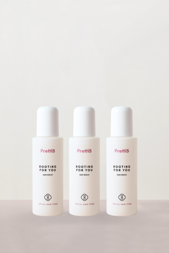Pretti5 _3 month root revive hair glowing set