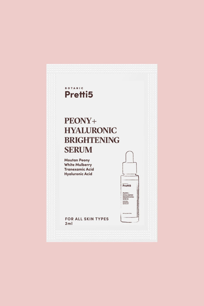 SACHET - PEONY+ HYALURONIC BRIGHTENING SERUM - 2ml