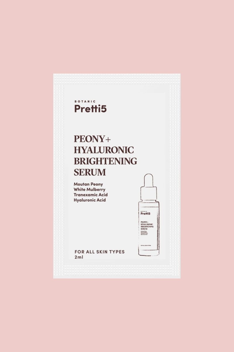 🎁 SACHET - PEONY+ HYALURONIC BRIGHTENING SERUM - 2ml (100% off)