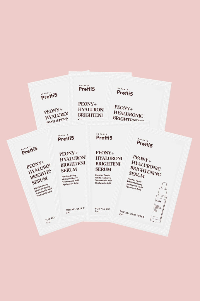 🎁 FREE SACHET - PEONY+ HYALURONIC BRIGHTENING SERUM - 2ml x 7 (100% off)