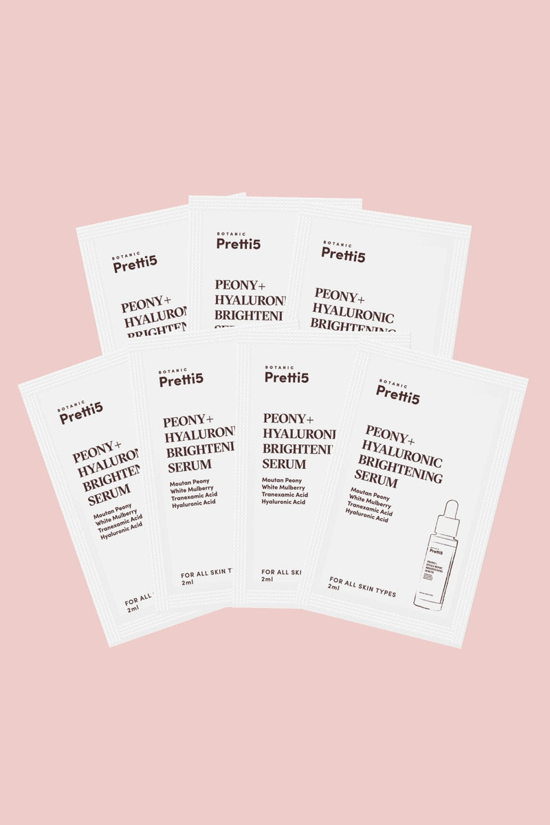 🎁 FREE SACHET - PEONY+ HYALURONIC BRIGHTENING SERUM - 2ml x 7 (100% off)