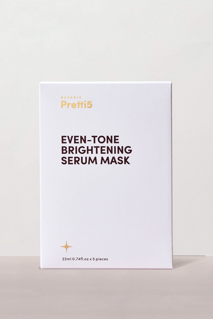 🎁 EVEN-TONE BRIGHTENING SERUM MASK (22ml x 5pcs) (100% off)