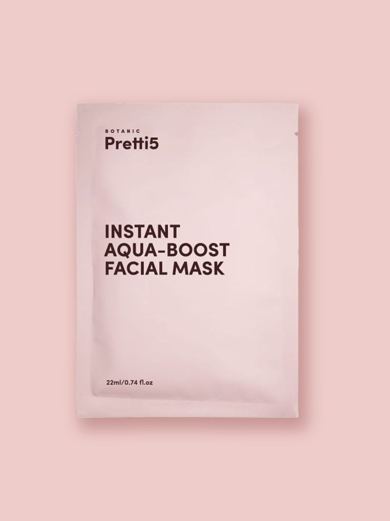 INSTANT AQUA-BOOST FACIAL MASK (22ml) - Pretti5 - HK