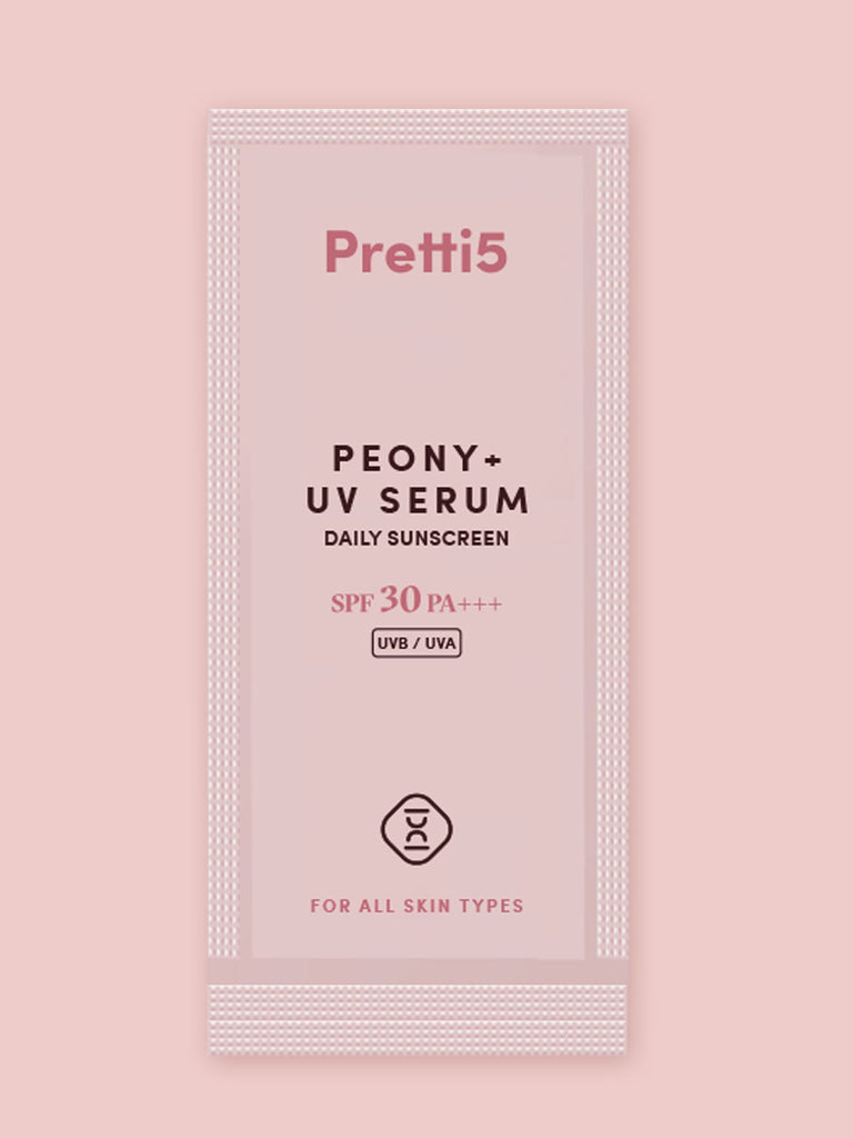 PEONY+ UV SERUM SPF30 PA+++ SACHET (3ml) - Pretti5 - HK