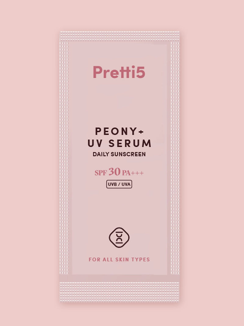 🎁 SACHET - PEONY+ UV Serum - 3ml (100% off)