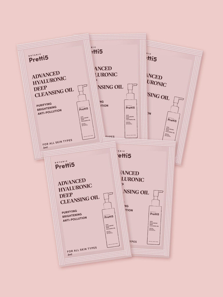 SACHET - ADVANCED HYALURONIC DEEP CLEANSING OIL - 3ml x 5pcs - Pretti5 - HK