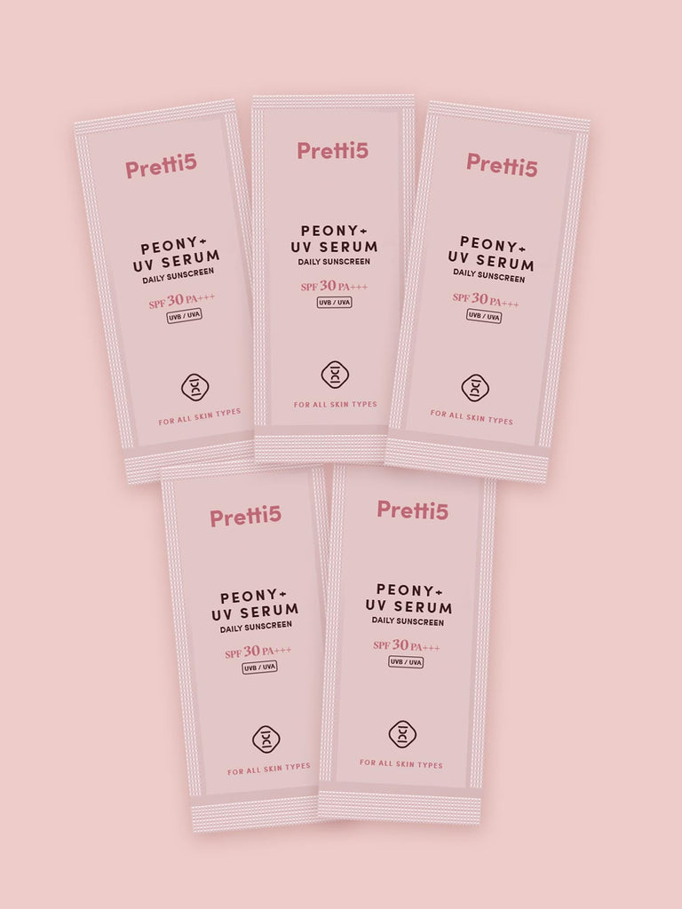 🎁 SACHET - PEONY+ UV Serum - 3ml x 5pcs