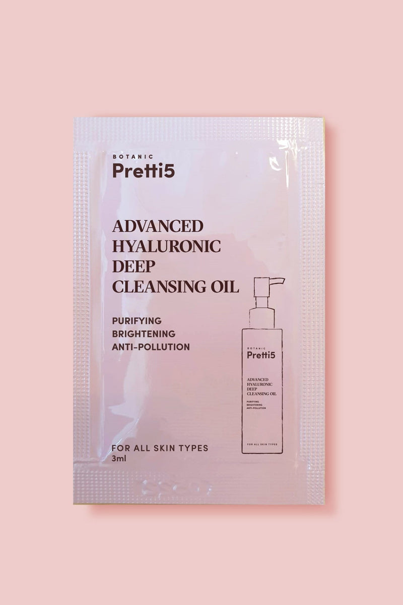 Cleansing Oil Sachet 3ml - Pretti5 - TCM-Infused Clean Beauty For Natural Glow
