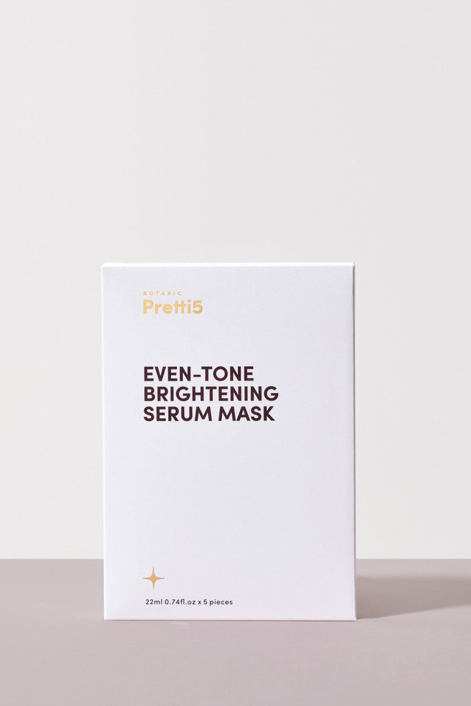 EVEN-TONE BRIGHTENING SERUM MASK - Pretti5 - TCM-Infused Clean Beauty For Natural Glow