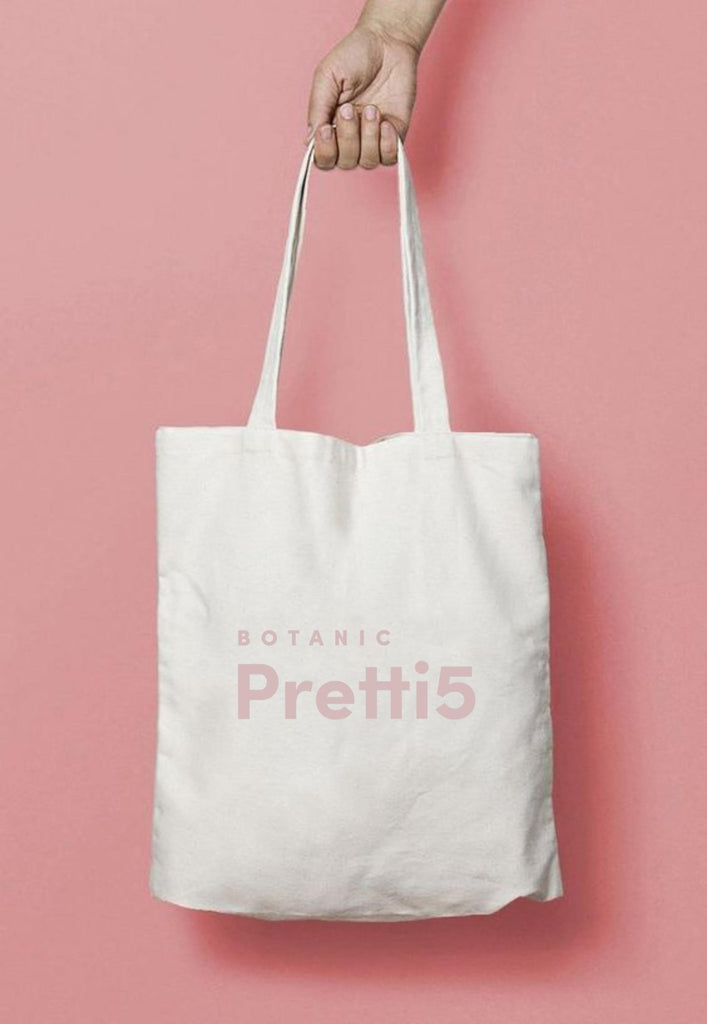 (Free gift) Pretti5 Tote - Pretti5 - TCM-Infused Clean Beauty For Natural Glow