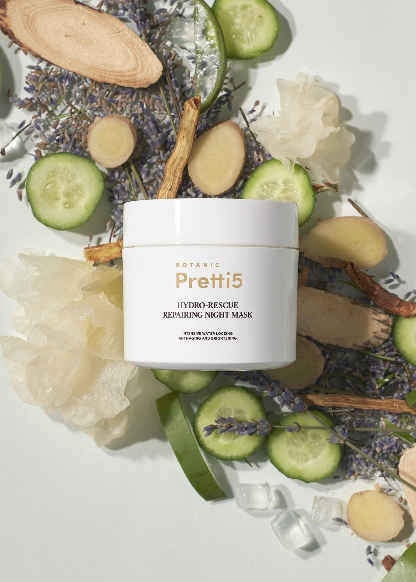 HYDRO-RESCUE REPAIRING NIGHT MASK - Pretti5 - TCM-Infused Clean Beauty For Natural Glow