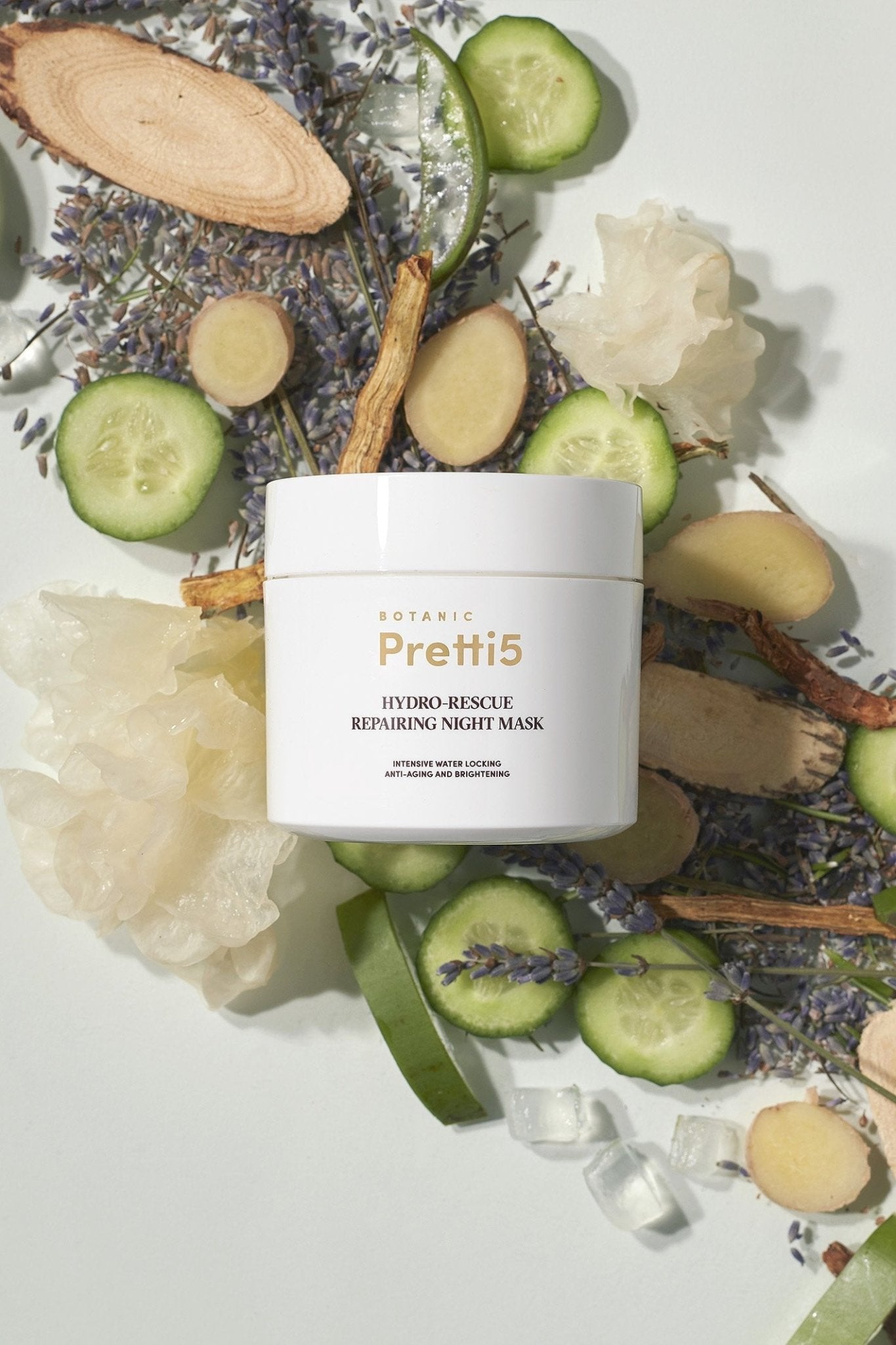 HYDRO-RESCUE REPAIRING NIGHT MASK - Pretti5 - TCM-Infused Clean Beauty For Natural Glow