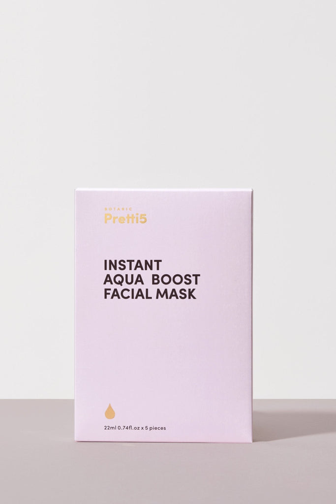 INSTANT AQUA-BOOST FACIAL MASK - Pretti5 - TCM-Infused Clean Beauty For Natural Glow