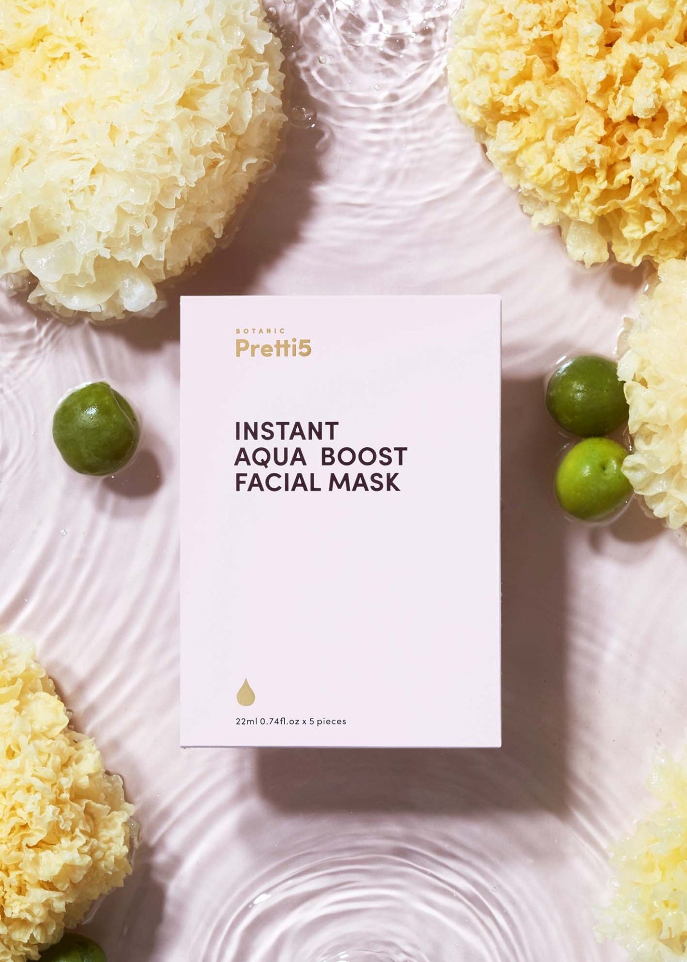 INSTANT AQUA-BOOST FACIAL MASK - Pretti5 - TCM-Infused Clean Beauty For Natural Glow