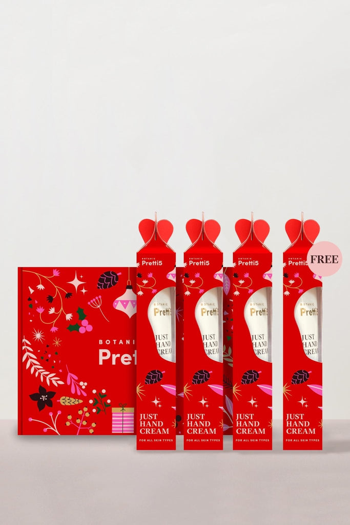 JUST HAND CREAM XMAS EDITION - Pretti5 - TCM-Infused Clean Beauty For Natural Glow