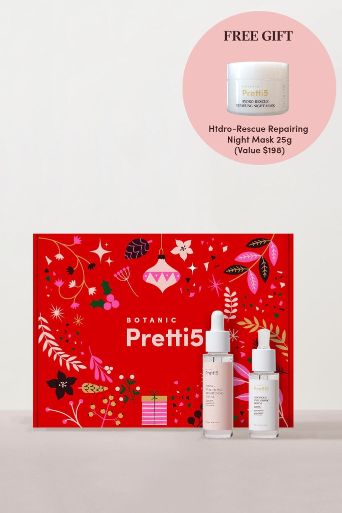 PERFECT SKIN FOR CHRISTMAS SET - Pretti5 - TCM-Infused Clean Beauty For Natural Glow