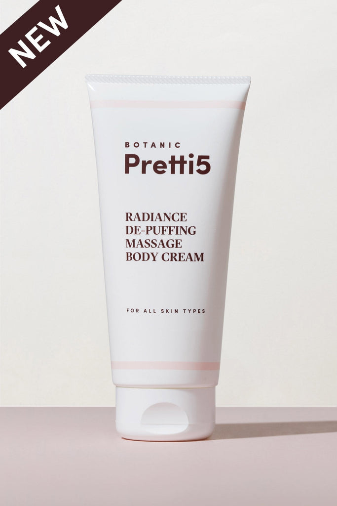 RADIANCE DE-PUFFING MASSAGE BODY CREAM - Pretti5 - TCM-Infused Clean Beauty For Natural Glow
