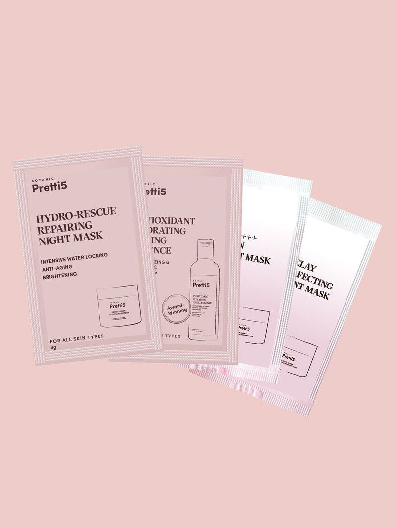SACHET PACK - Pretti5 - TCM-Infused Clean Beauty For Natural Glow