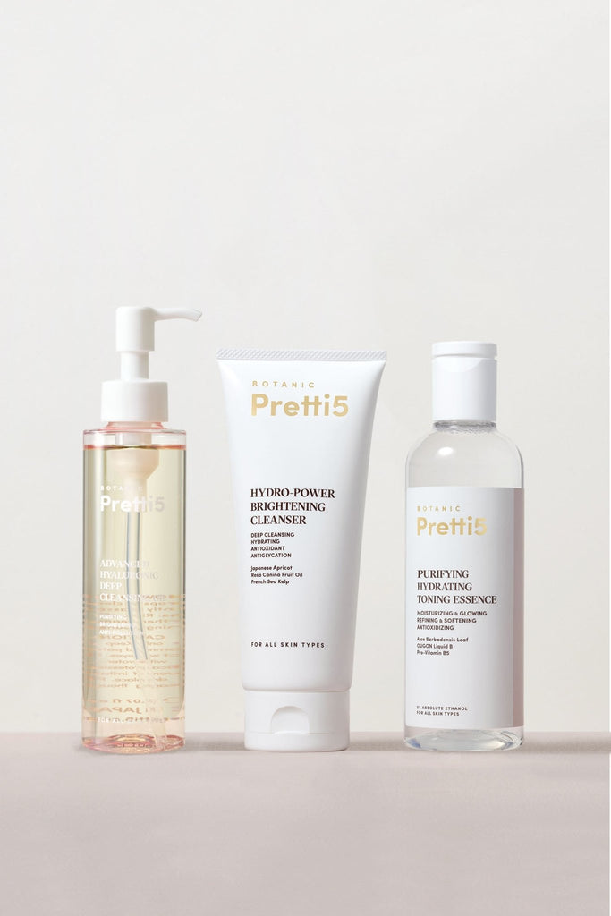 SPRING ESSENTIAL DAILY TRIO - Pretti5 - TCM-Infused Clean Beauty For Natural Glow