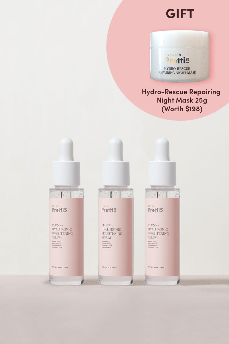 SUMMER BRIGHTENING SKIN GLOW SET - Pretti5 - TCM-Infused Clean Beauty For Natural Glow